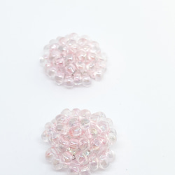 beads  pierce/earring*　pink 8枚目の画像