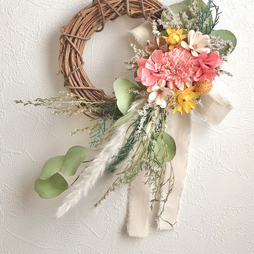 2wayしめ縄飾り 交換用リースセット Creema限定 お正月飾り S3