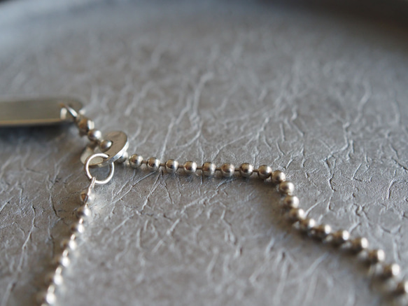 ID Clasp Ball Chain Bracelet 6枚目の画像