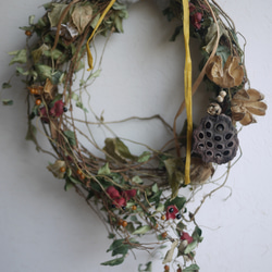 リスとどんぐり達のリース リスのリース リース Junko Kuroda 通販 12647477｜Creema(クリーマ)