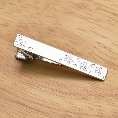 学習院 桜　さくら　ネクタイピン カフス 再販】朝露を纏った桜の枝先（啓翁桜）✴︎ネクタイピン