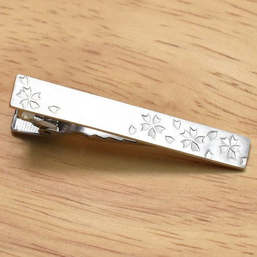 桜/桜の花びら模様 オリジナル ネクタイピン タイピン・カフス 工房