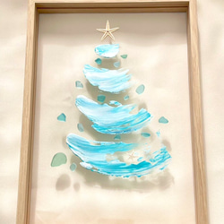 christmas seaglass  『海のツリー』 1枚目の画像