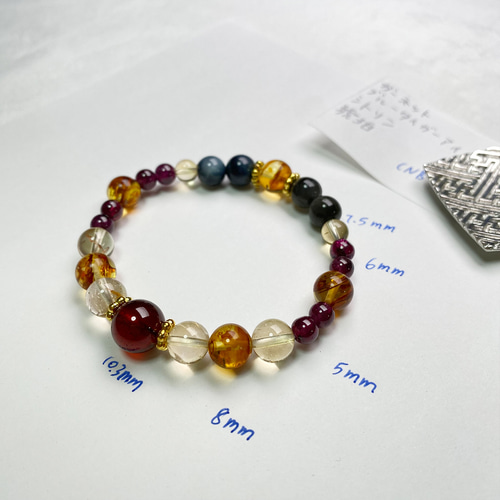 金の運 勝負 シトリン アンバー ラブラドライト 年賀 贈り物 天然石