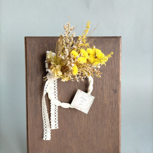 お正月2023 No.113 お正月飾り しめ飾り しめ縄飾り 正月リース ドライ