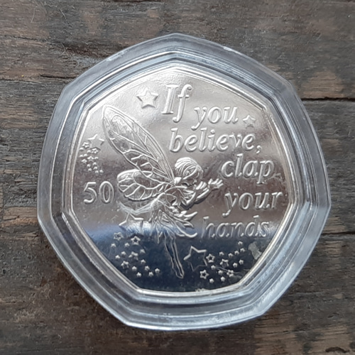 希少50ペンス硬貨（イギリス）-ピーターラビット-ビアトリクス