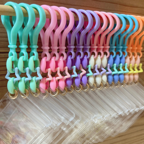 【 りり 】 V テテ キャンディバッグ ストロータグ アクキー 14点 No.159A キャンディバッグ キーホルダー 袋 フック チェーンセット 星