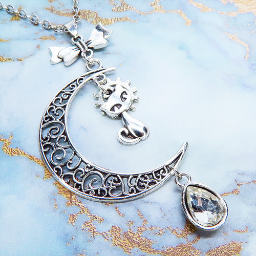 【希少】フィリップシャリオール ネックレス 和柄 カラーストーン wish-stones_necklace_ss_tiger-