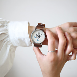 アオアシカツオドリの腕時計 6枚目の画像