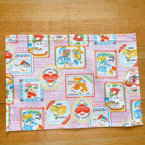 ランチョンマット ランチマット 25×35 ナフキン 幼稚園 給食セット