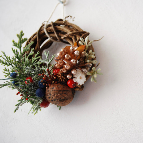 Wreath :art mini noel クリスマスリース/フラワーミニリース Wreath :art mini noel クリスマスリース/フラワーミニリース