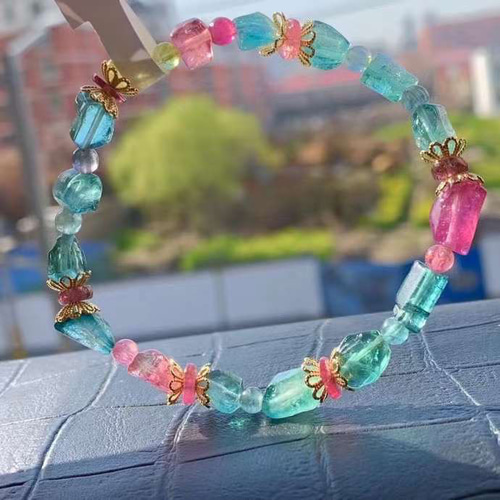 天然トルマリン石ブレスレット