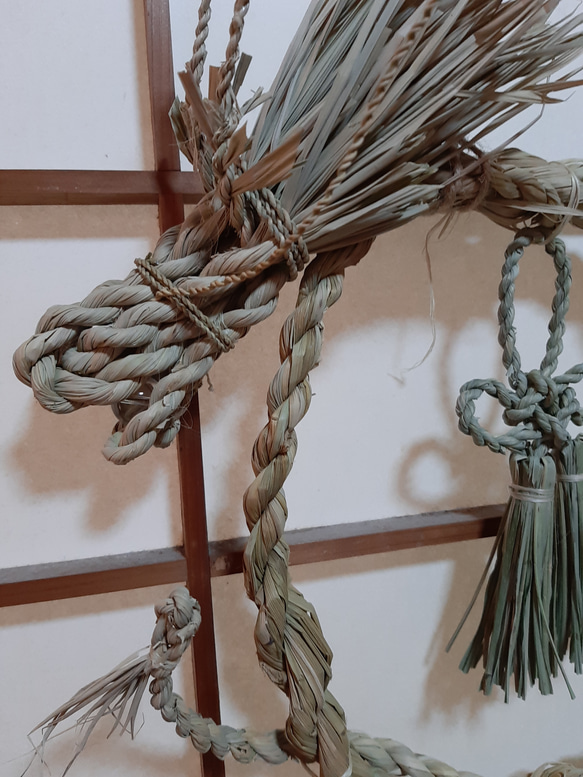 ハンドメイド 龍のしめ縄