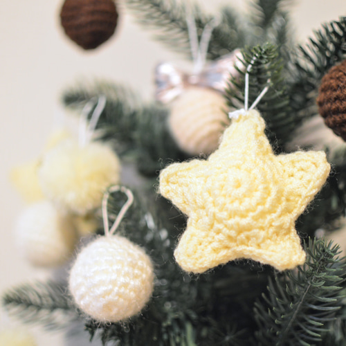 クリスマスニットオーナメントアソート