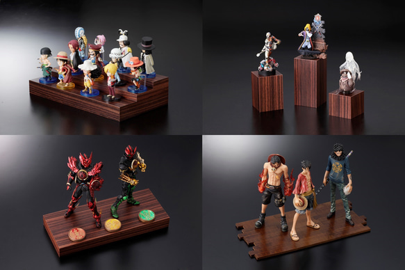 ディスプレイ台座、飾り台4点セット【在庫限り】 その他インテリア