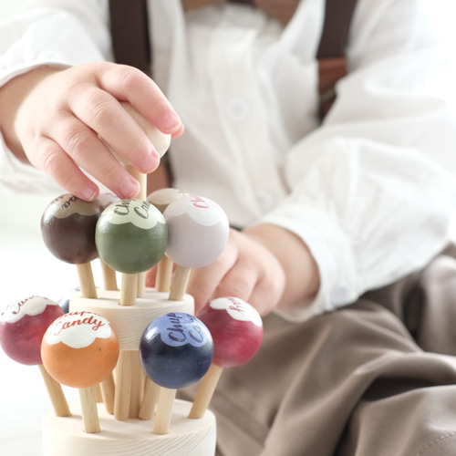 lollipop & candy stand set インテリア おままごと おままごと