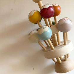 lollipop & candy stand set インテリア おままごと おままごとキッチン 撮影小物 木製おもちゃ 19枚目の画像