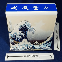 Smartphone stand (Fuji over the great wave ) スマホスタンド「威風堂々」 2枚目の画像