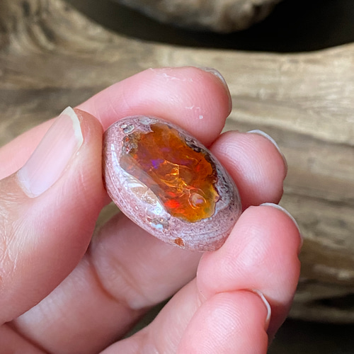 カンテラオパール ルース 28 母岩付きオパール 天然石 天然石 HaRuKy