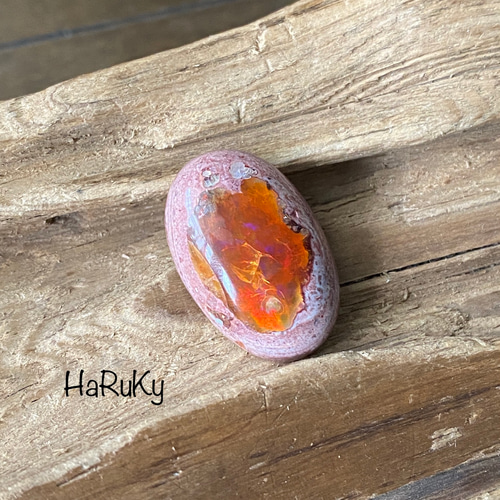 カンテラオパール ルース 28 母岩付きオパール 天然石 天然石 HaRuKy