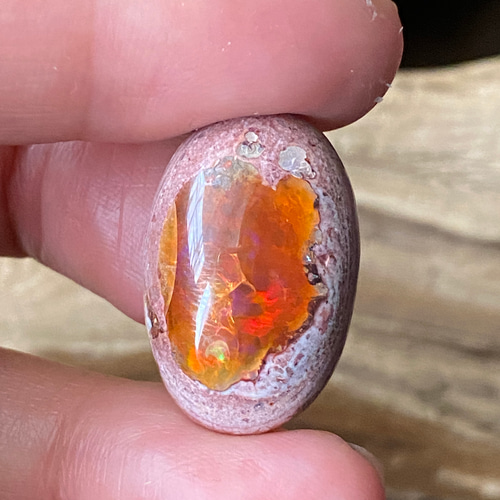 カンテラオパール ルース 28 母岩付きオパール 天然石 天然石 HaRuKy