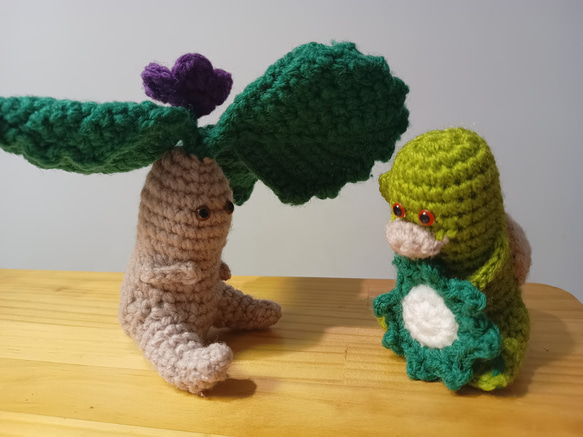 カラフルポップ　マンドラゴラのあみぐるみ マンドラゴラのあみぐるみ - 編み漁村 | minne byGMOペパボ 国内