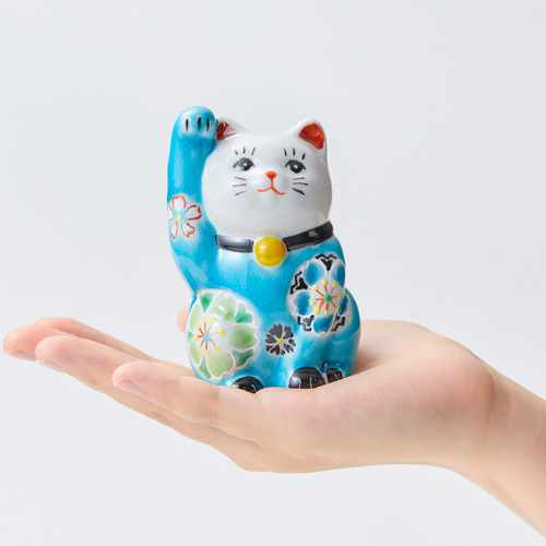 ブルー招き猫【大】 ブルー招き猫【大】 ブルー招き猫【大】