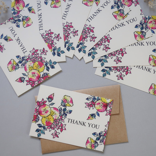 ◆オーダー用◆ ダイカット ᴛʜᴀɴᴋ ʏᴏᴜ文字つき ミニ メッセージカード ムーミン ミニメッセージカード(レターセット、カード