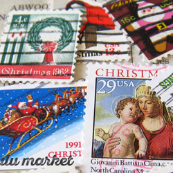 外国切手（アメリカ）クリスマス 20枚　po-159 3枚目の画像
