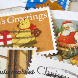 外国切手（アメリカ）クリスマス 20枚　po-159 2枚目の画像