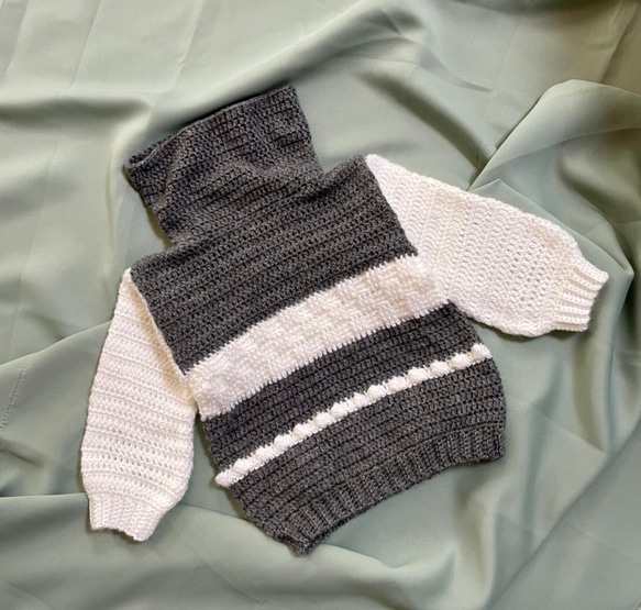 暖かタートルネック セーター  赤ちゃん  子供  80cm～100cm 3枚目の画像