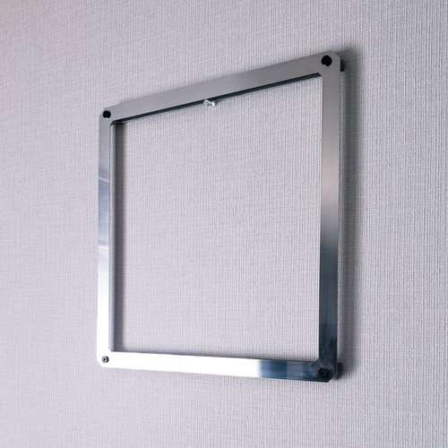 ステンレス製 フォトフレーム 丸鋲打ち L版サイズ ステンレス製 フォト