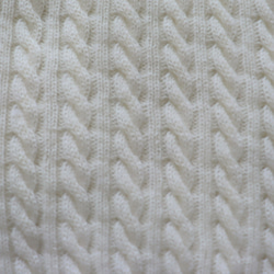 【犬服】追加生産　エアリースパン(メリノウール100％）ケーブル柄ニットスヌード 11枚目の画像