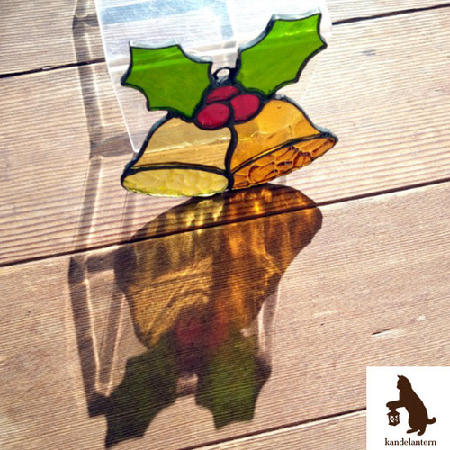 再販】オーナメント（クリスマス_ベル）ステンドグラス サン