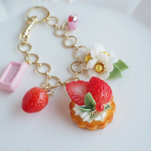 いちごといちごスイーツのバッグチャーム バッグチャーム Citrus