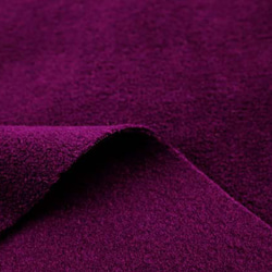 プレミアムフリース生地　濃紫　【ネコポスはできません】　f207 3枚目の画像