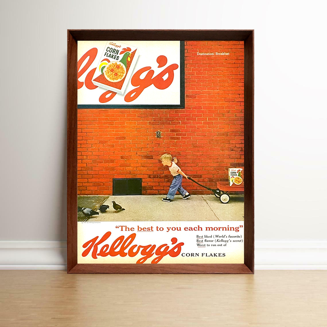 クリシュナ ビンテージポスター 額縁付 クリシュナ ビンテージポスター