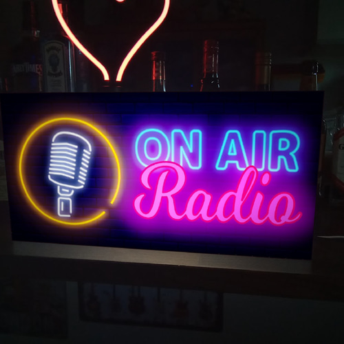 Lサイズ】ON AIR オンエア ラジオ スタジオ 生配信 生放送