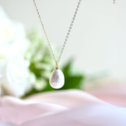 貝製コーム　ネックレス　雲モチーフ 貝製コームネックレス雲モチーフ