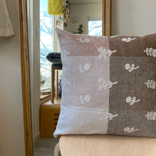 ミナペルホネンクッションカバー MARUNI COLLECTION × mina perhonen