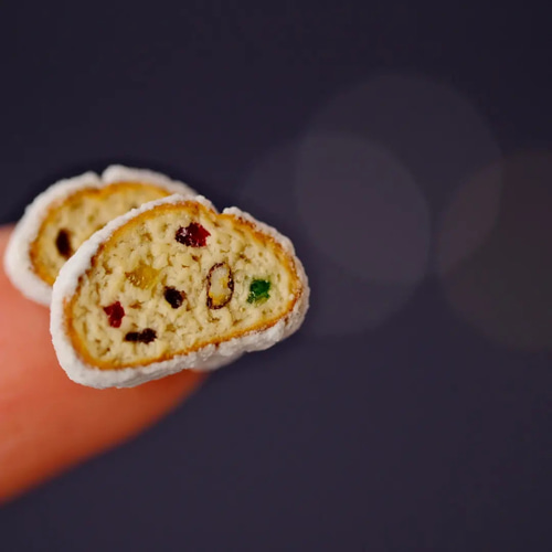 クリスマスシュトレン（シュトーレン）ピアス/イヤリング ピアス