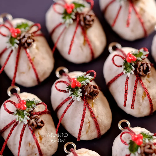 ima_pan シュトーレン＆ホットワイン　イヤリング シュトーレン＆ホットワイン【ピアス/イヤリング】 | ima_pan