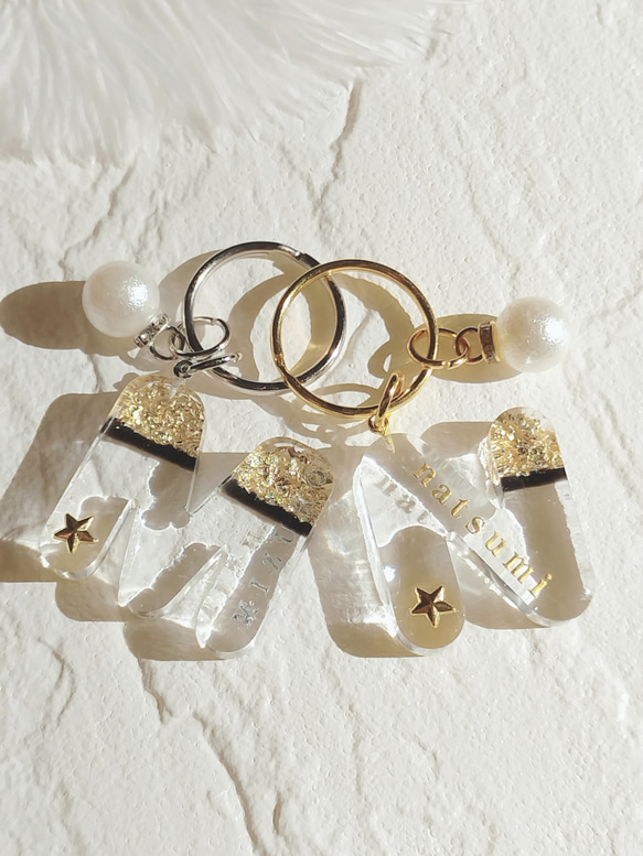 ハンドメイド クリアケース 小物入れ 名前入れ レジン nct チソン