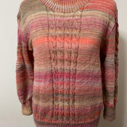 手編みセーター 1枚目の画像