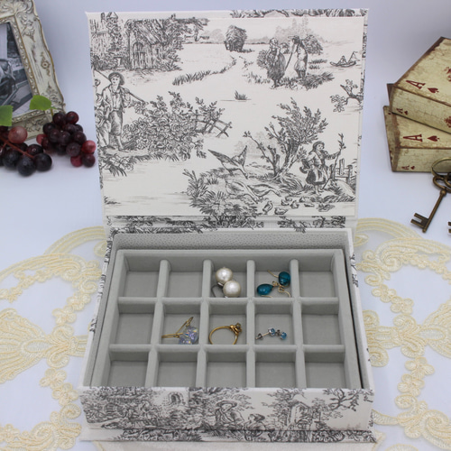 受注制作】フランス製トワルドジュイ カルトナージュ