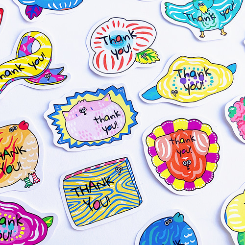 サンキューシール】さんきゅーず～お礼係を任された生きものたち