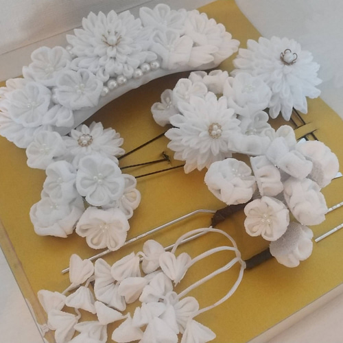❀新日本髪❀花嫁❀結婚式❀白無垢❀和装花嫁 ヘッドドレス