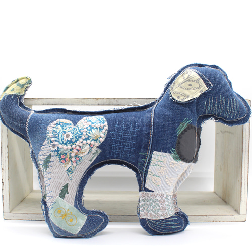 005 わんこクッション minaperhonen ミナペルホネン ぬいぐるみ