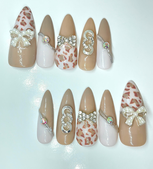 量産系ネイル 地雷系ネイル 綺麗系ネイル 韓国ネイル ネイルチップ  