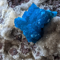 【Cavansite】カバンサイト｜カバンシ石｜インド産｜鉱物標本｜約127g｜原石｜インテリアストーン 5枚目の画像